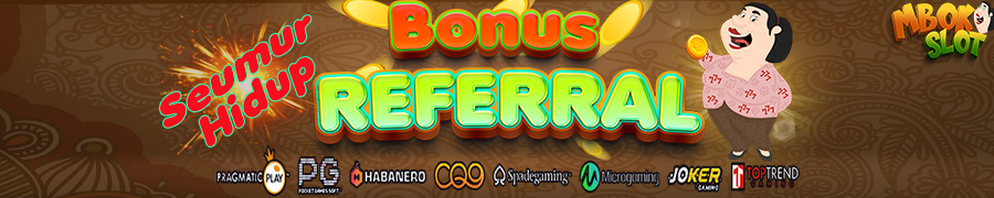 BONUS REFERRAL SLOT JOKER123 GACOR777